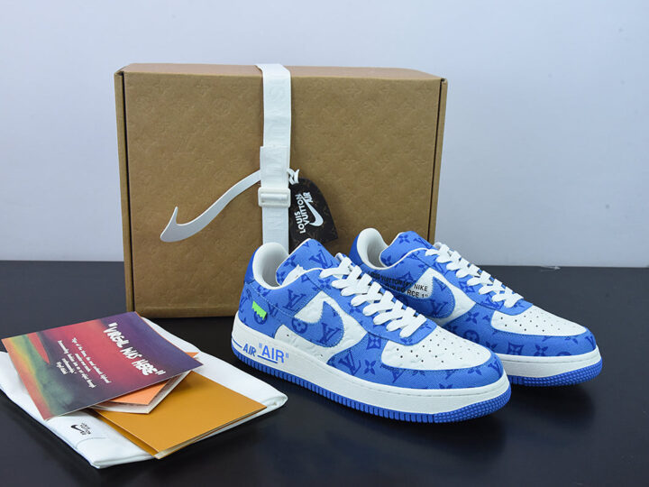 Nike Air Force 1 Low x Louis Vuitton x Off-White Blue