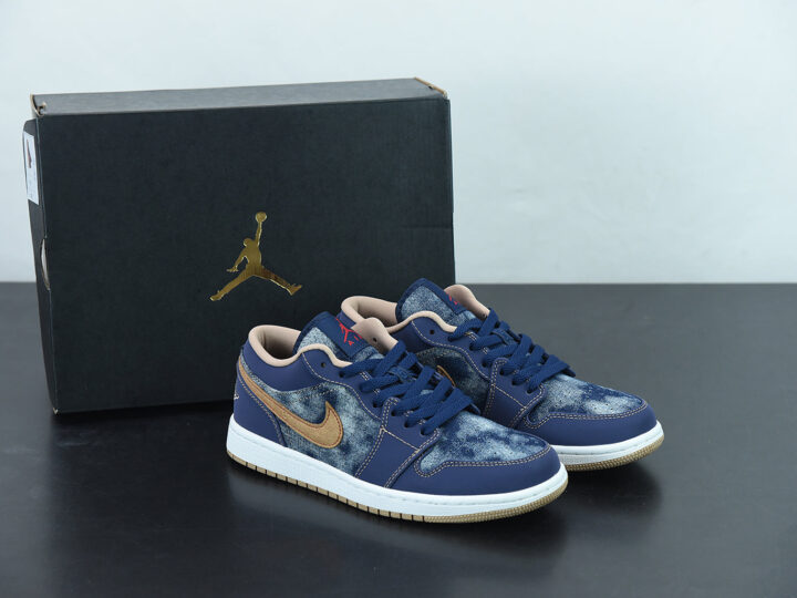 Nike Air Jordan 1 Low "Denim Midnight Navy"