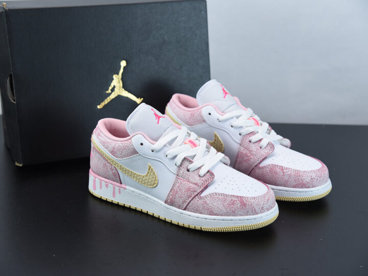 Nike Air Jordan 1 Low GS "Strawberry Ice Cream"