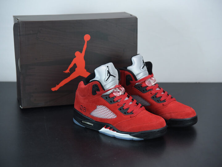 Nike Air Jordan 5 Retro Raging Bull Red
