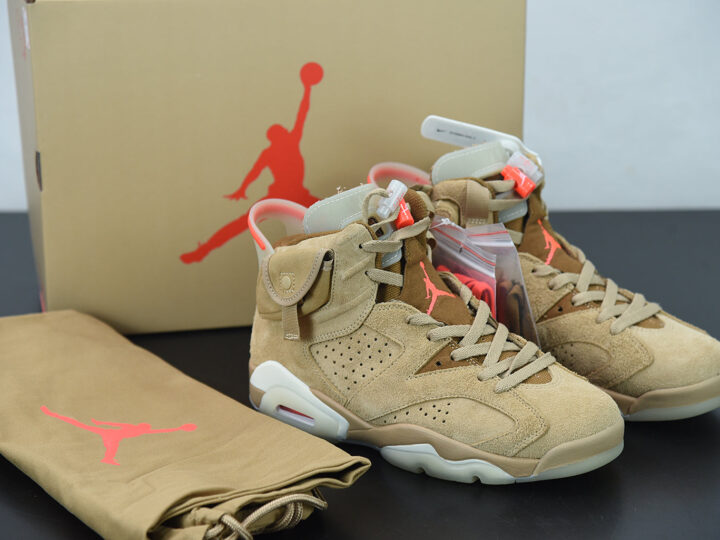 Nike Air Jordan 6 Travis Scott "British Khaki"