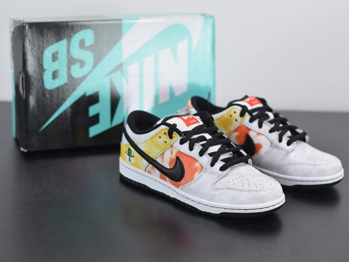 Nike SB Dunk Low "Tie-Dye Rayguns 2019 - White"