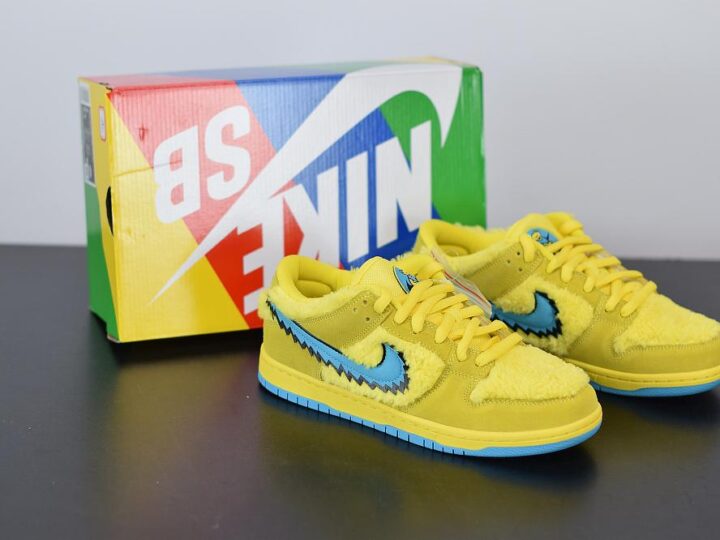 Nike SB Dunk Low X Grateful Dead Bears "Yellow"