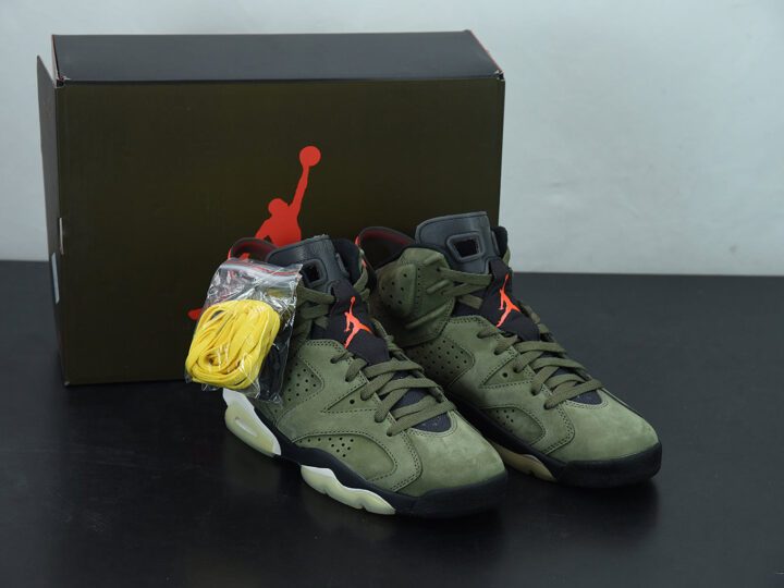 Nike Air Jordan 6 Travis Scott Medium Olive